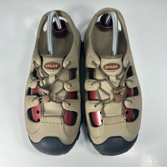 Crocs TrailBreaker Trail Fishing Hiking Sport Closed Toe Water Shoe Sandal Men 8 - Picture 10 of 16